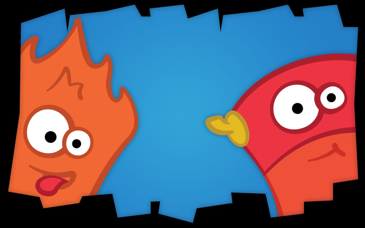 Orange and Red