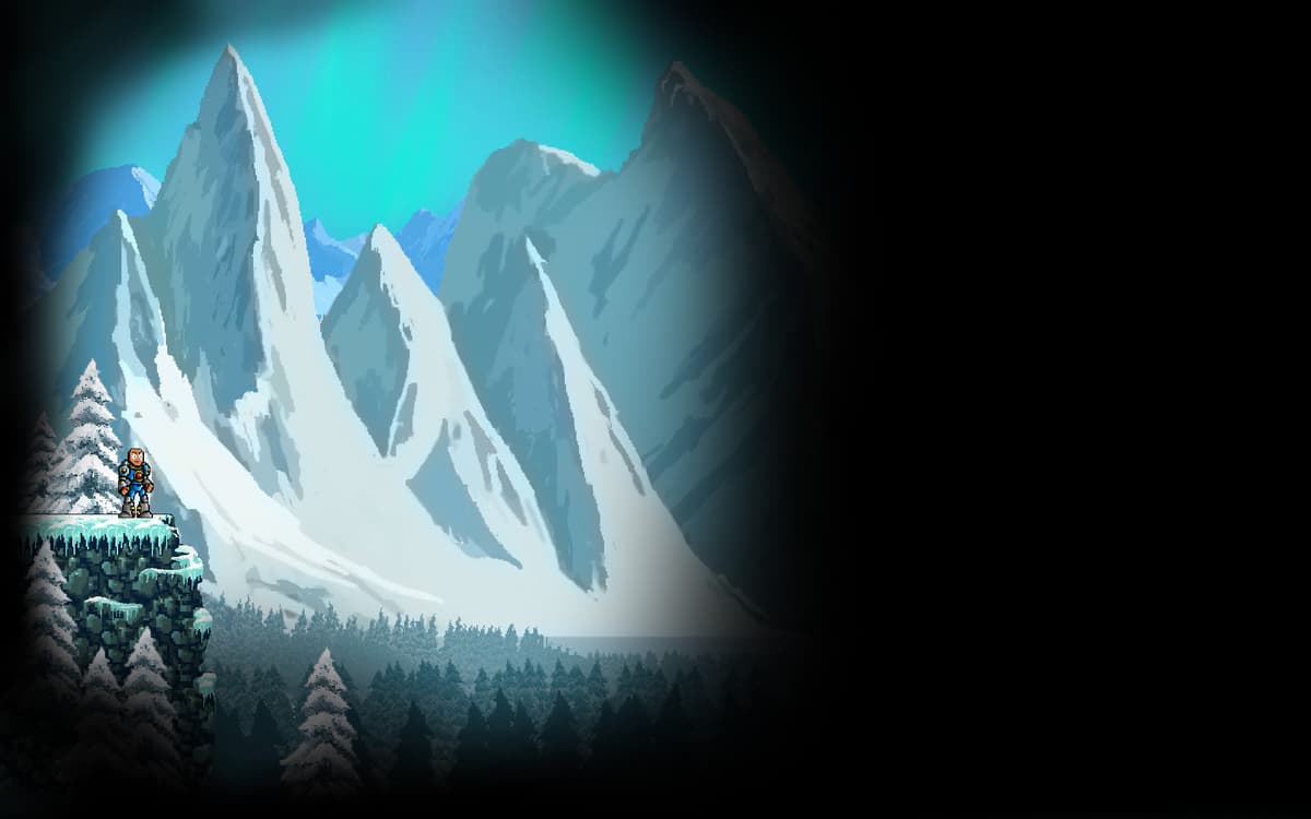 Pixel Arctic Landscape