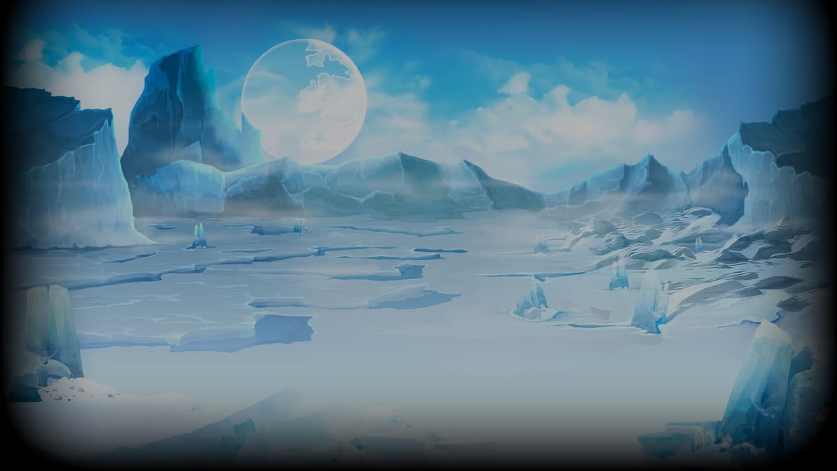 Icy Plains background