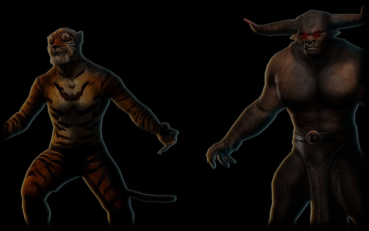 Tiger Man vs. Minatour