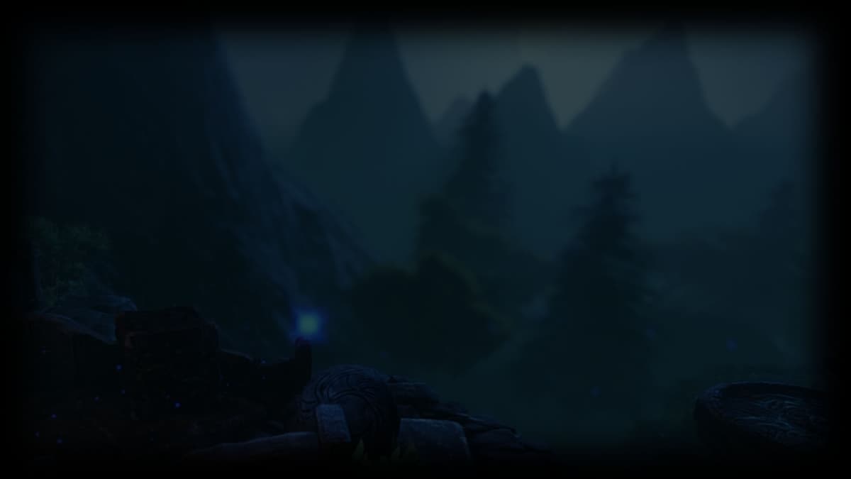 Mountains at Night