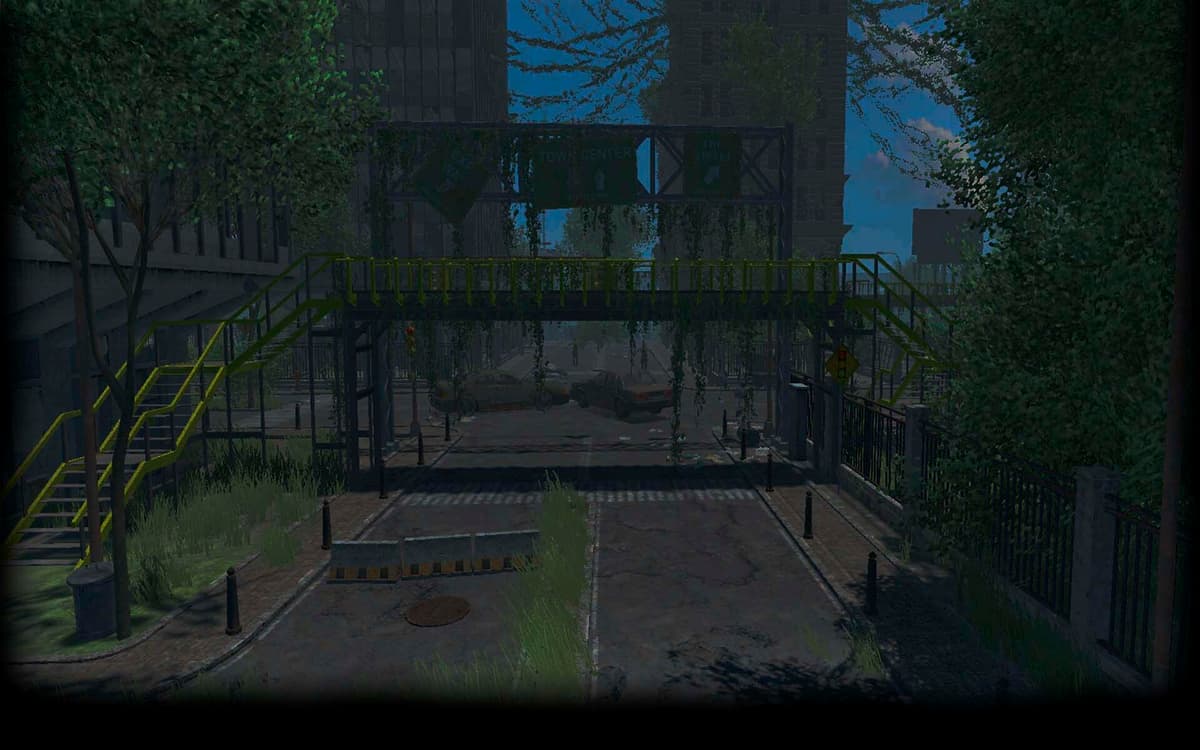 Abandoned city