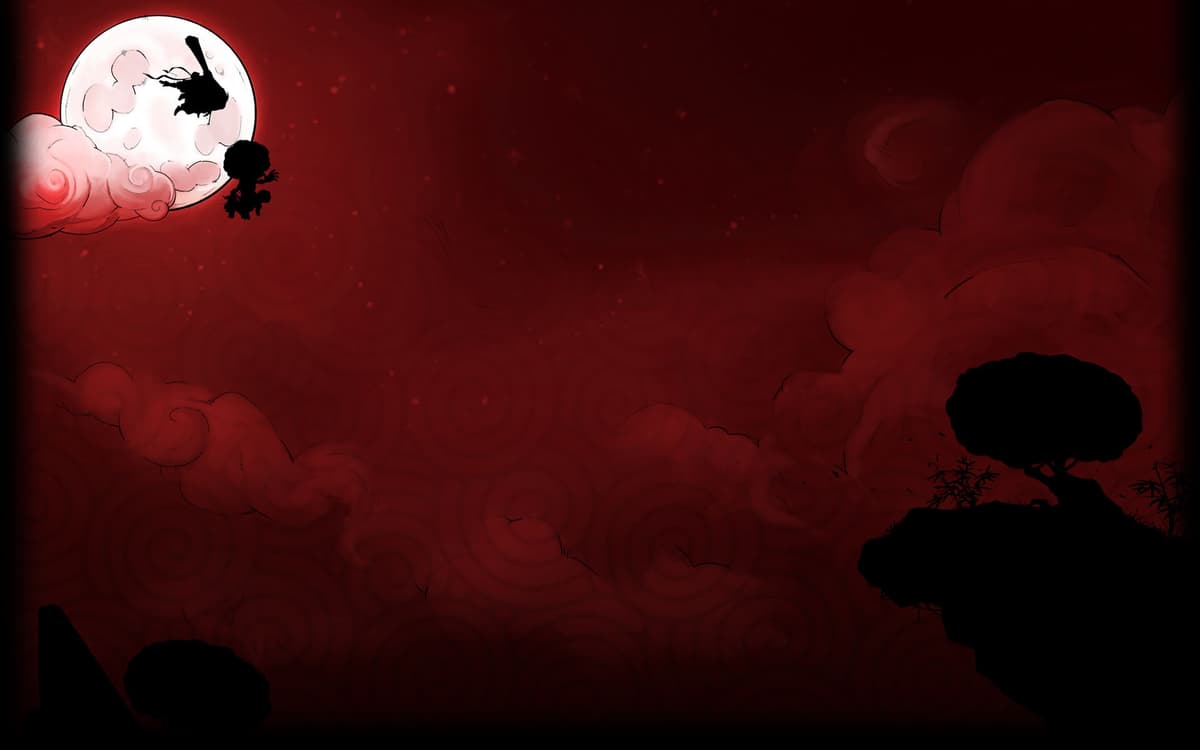 Red Night Sky