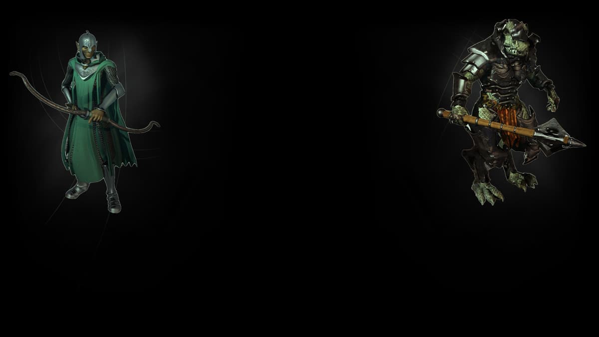 Elf and Saurian Background