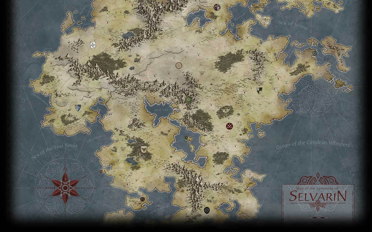 The Continent of Selvarin
