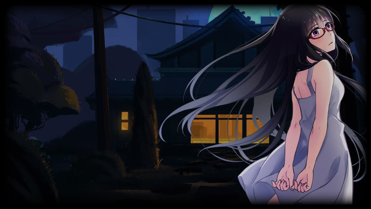 Chinatsu gazing at the stars