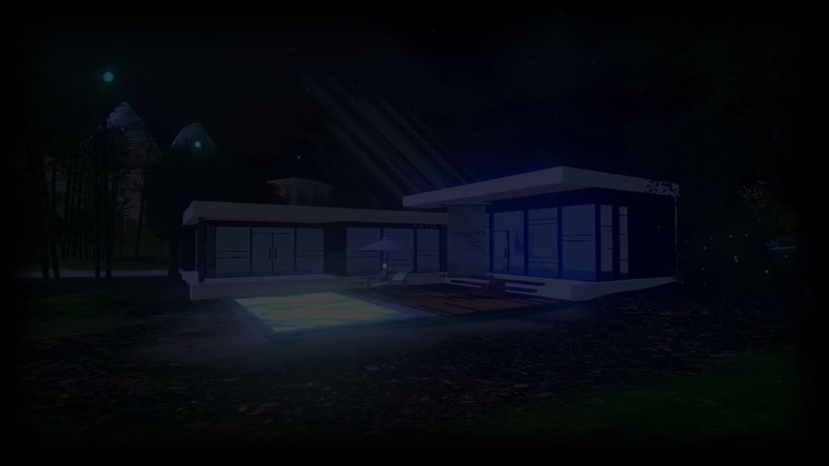 Manor At Night