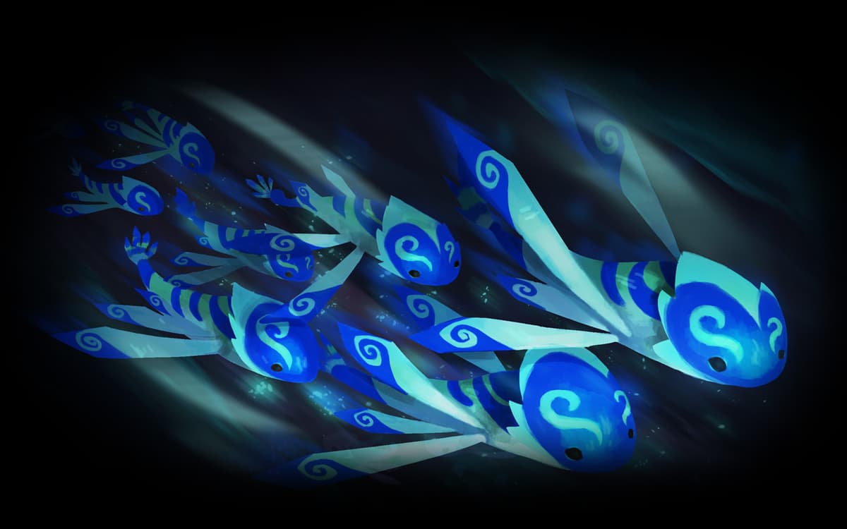 Blue Lumini (Profile Background)