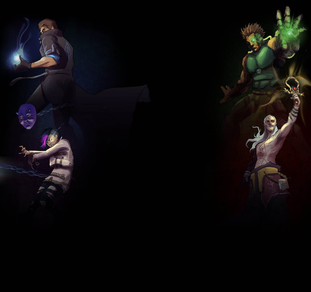 Four Mages