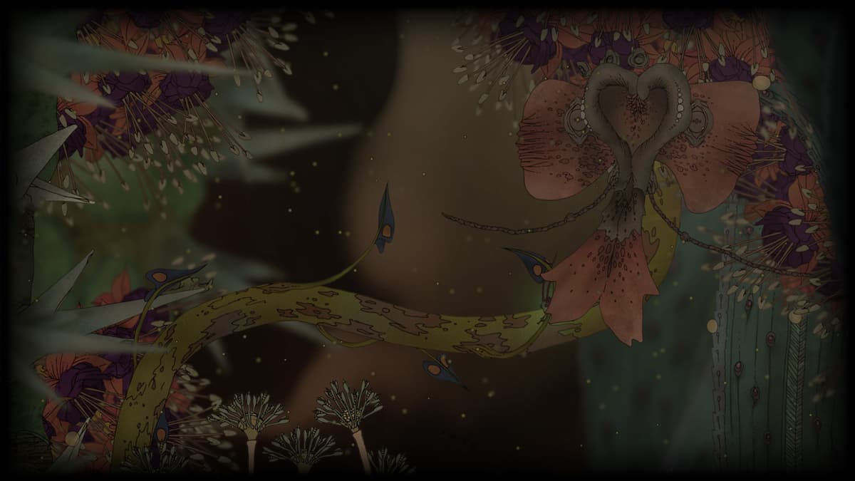 Heart flower
