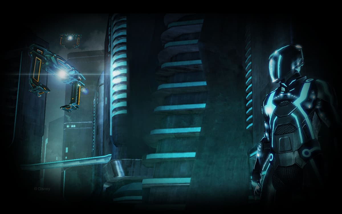 TRON Evolution Concept Art: Recognizer
