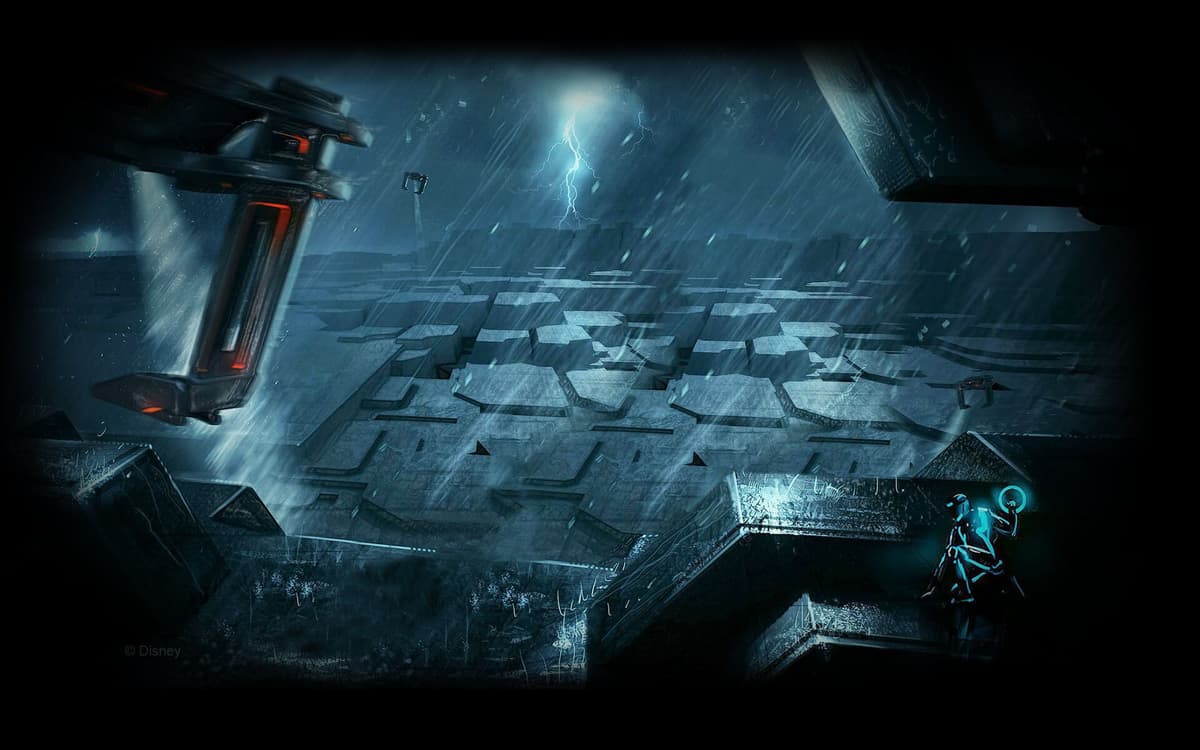 TRON Evolution Concept Art: Stealth