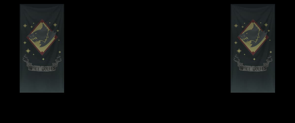 Space Wolf Banner