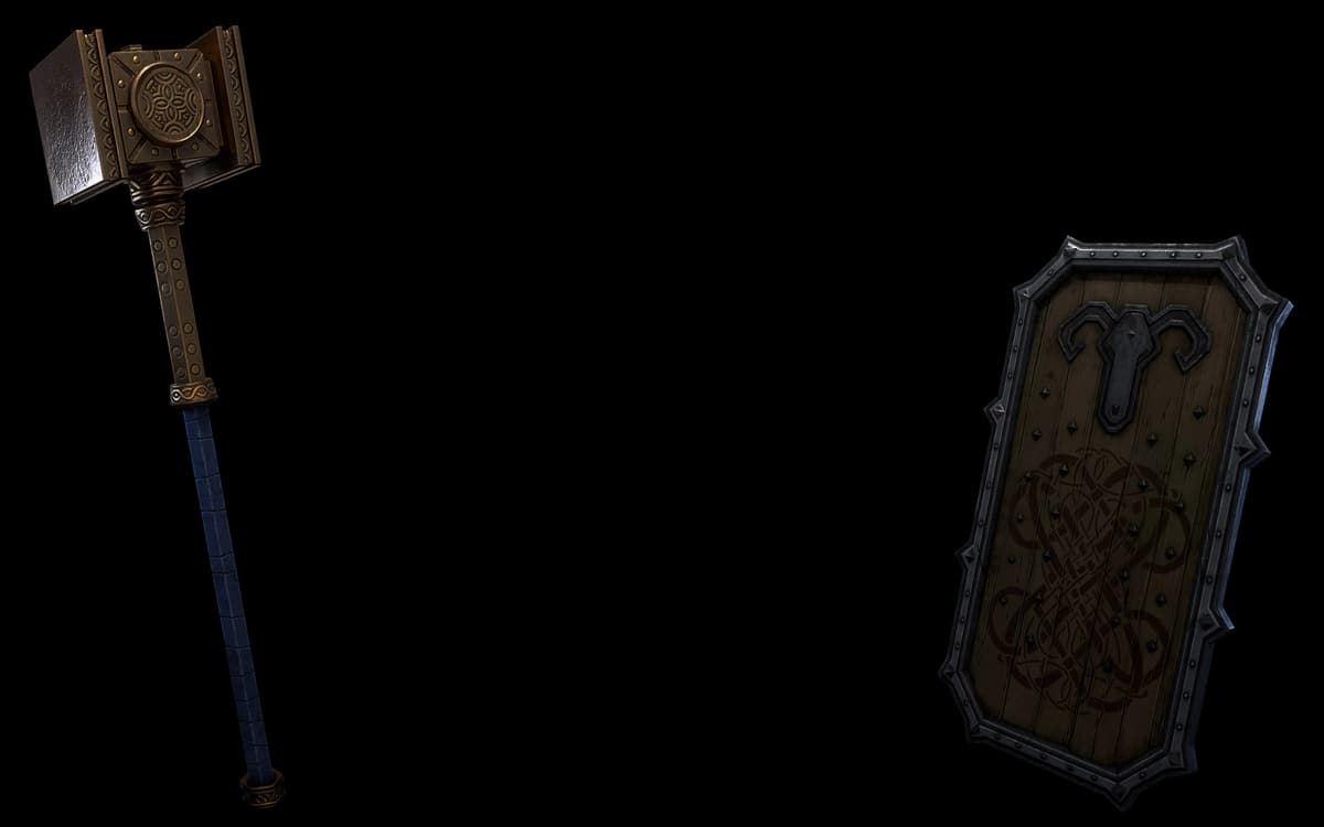 Hammer and Shield