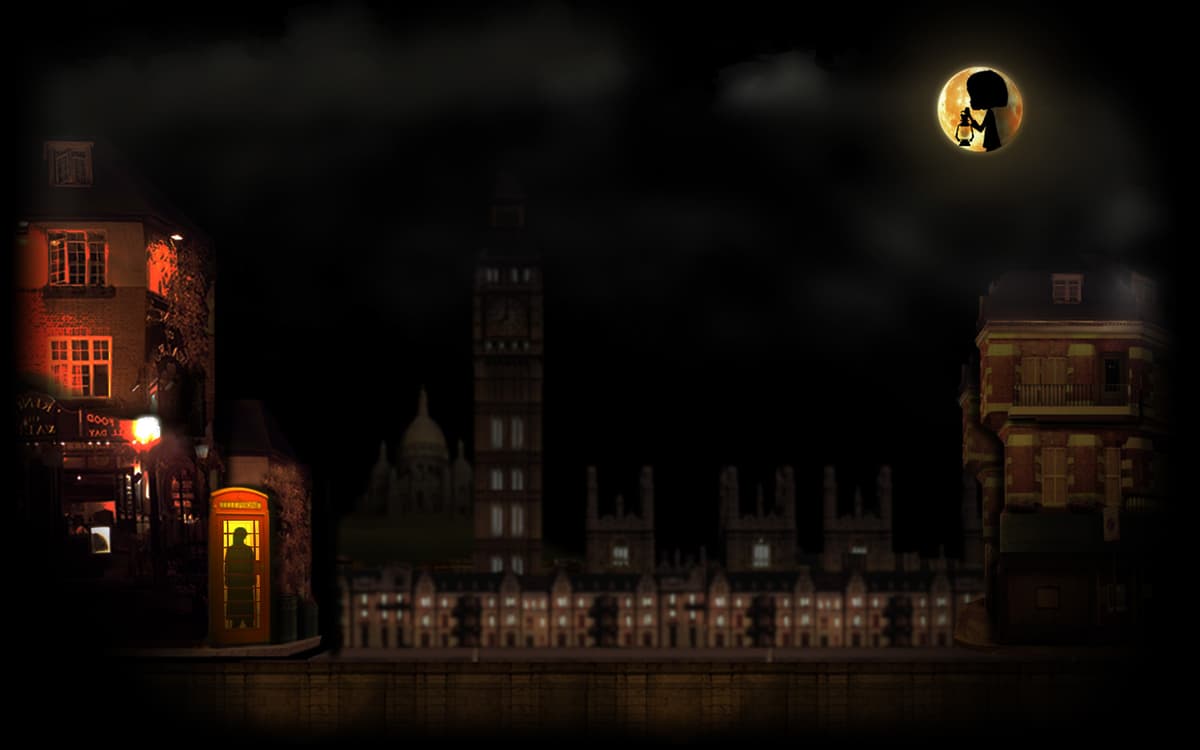 A Moonlit City