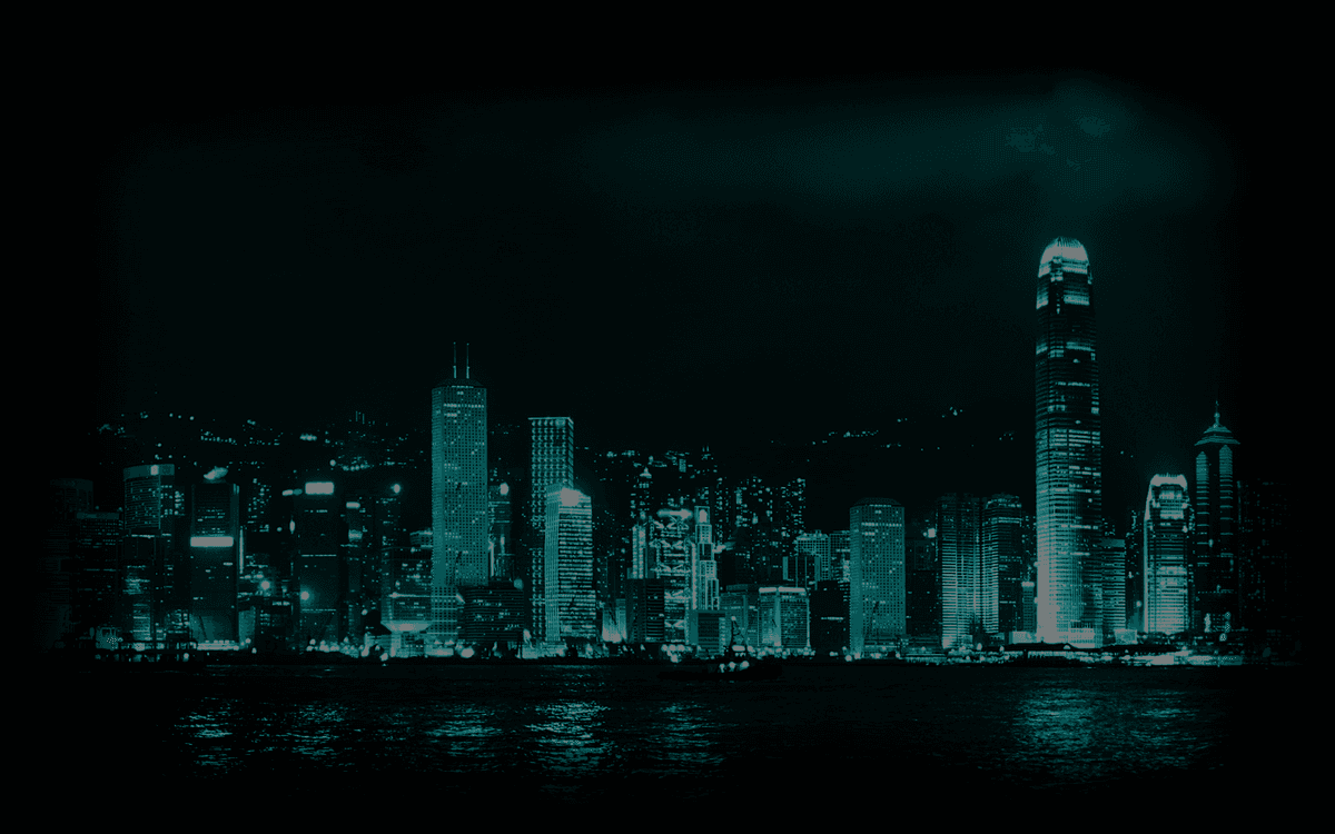 Technobabylon city background