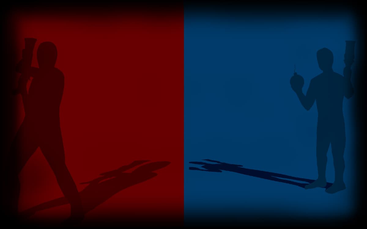 Red Vs Blue (Profile Background)