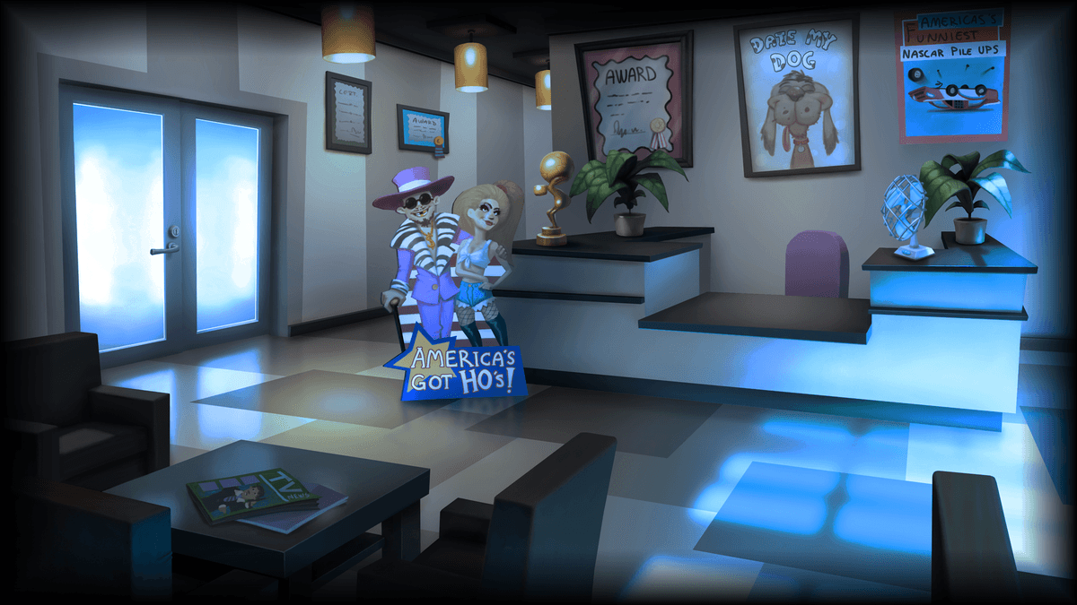 The TV Studio (Profile Background)