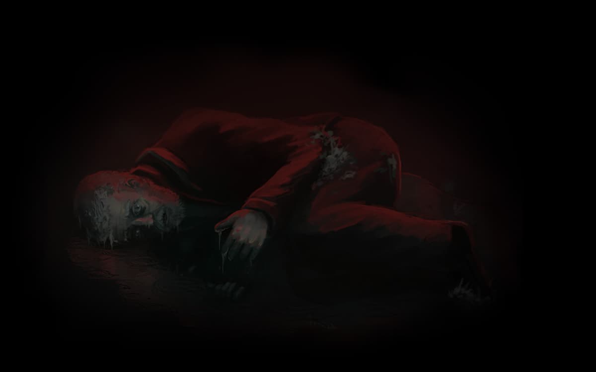 Frozen body background