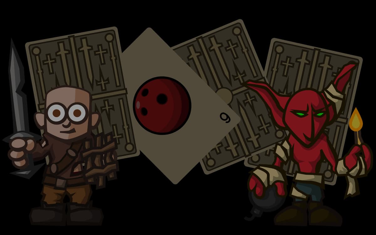 Warrior and Goblin
