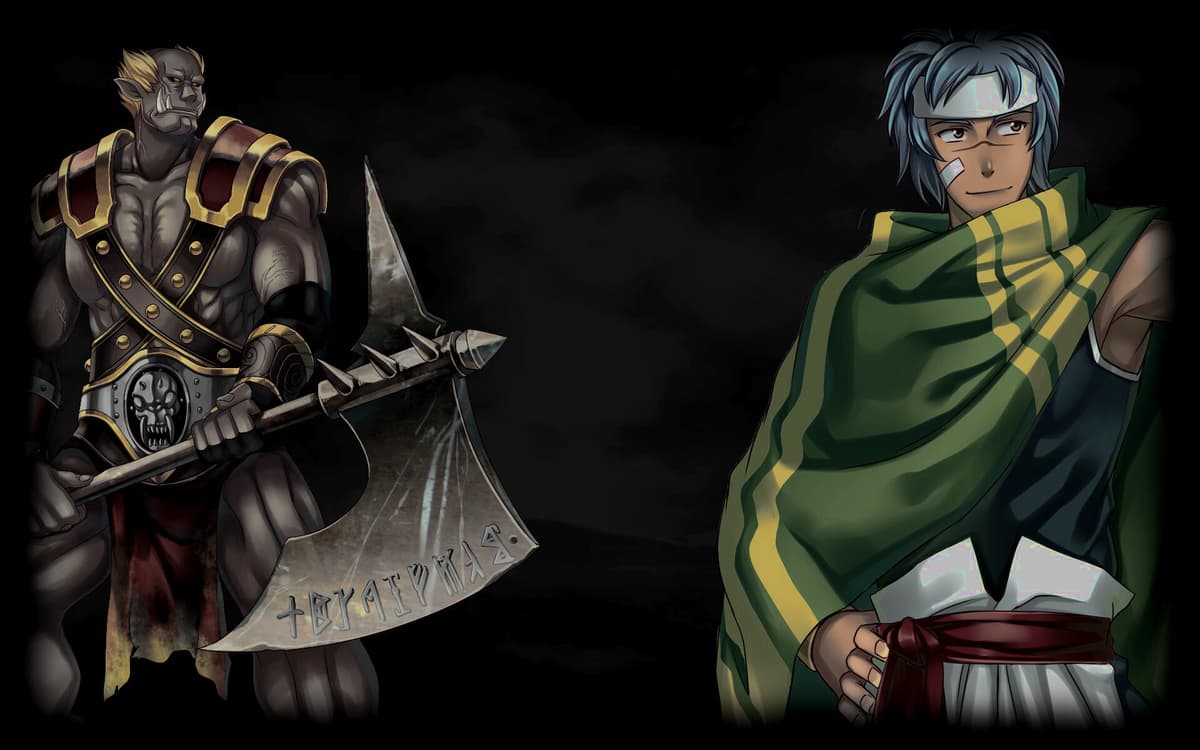 Kenneth and Dabbabu (Profile Background)