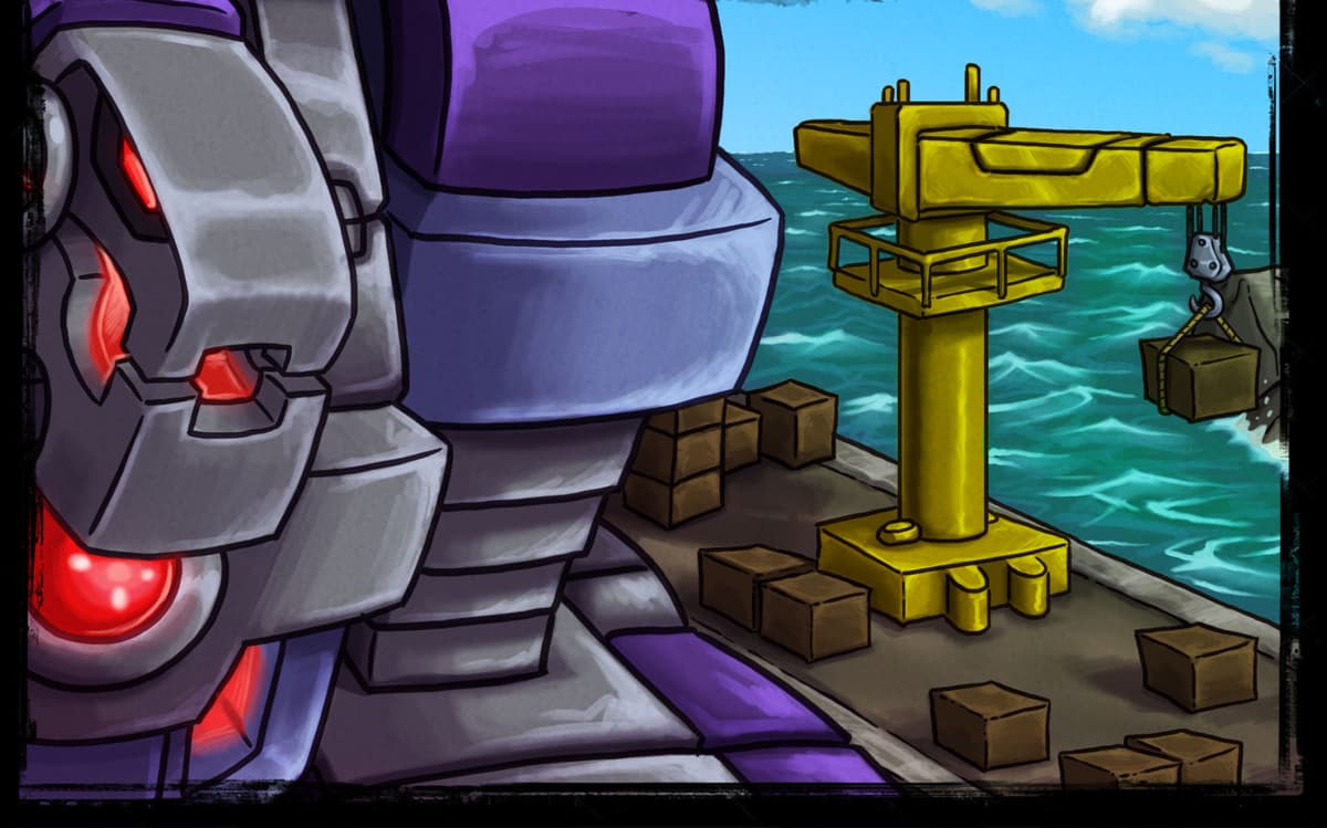 Kaiju Unloads Resources