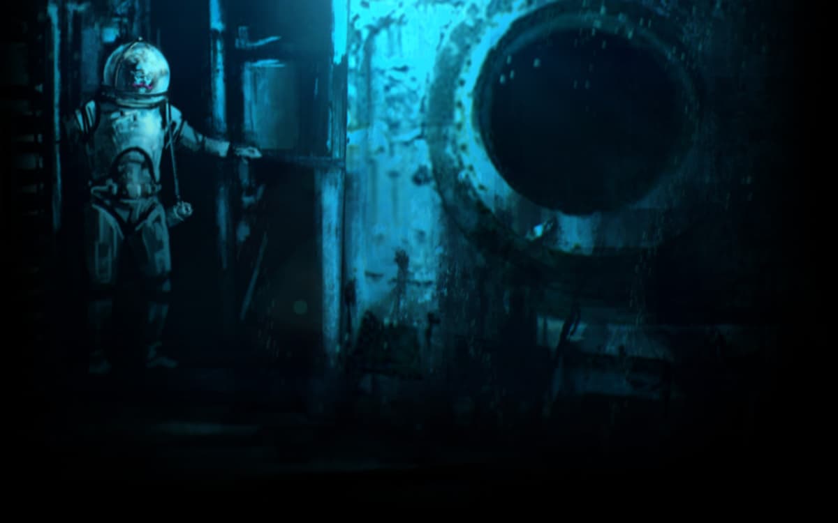 Anoxemia Art Background Blue