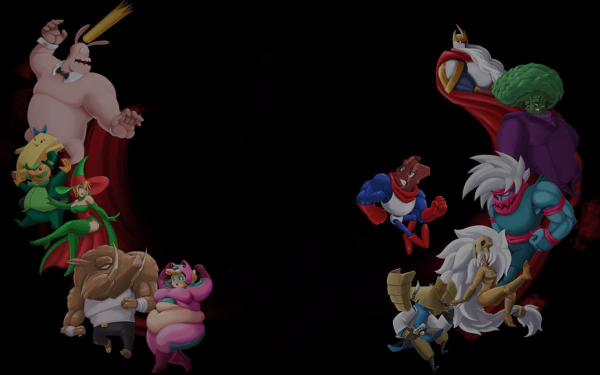 Bacon Man Characters