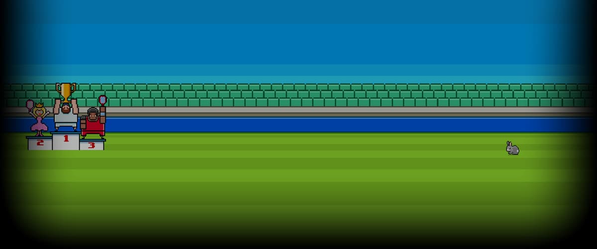 Timber Tennis - podium