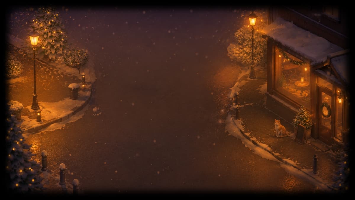 Snowy Café