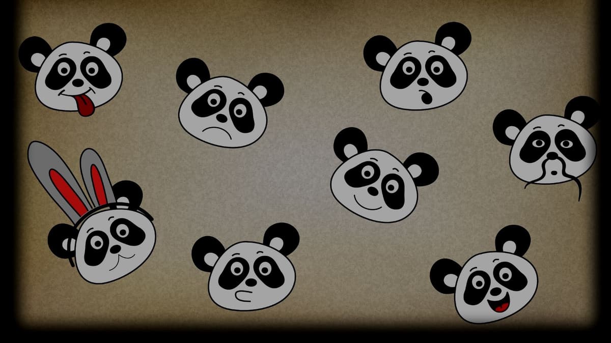 Pack of pandas