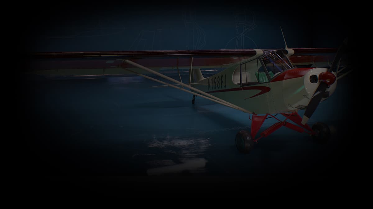 Piper PA-18 Super Cub (Profile Background)