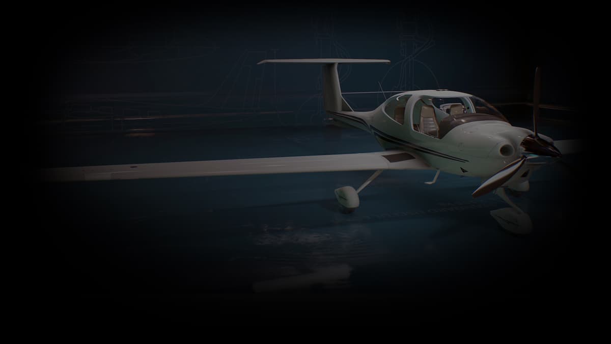 Diamond DA40 Diamond Star (Profile Background)