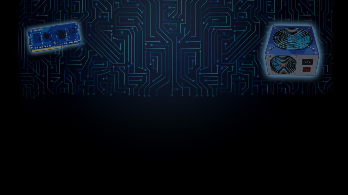 Power Supply Blue