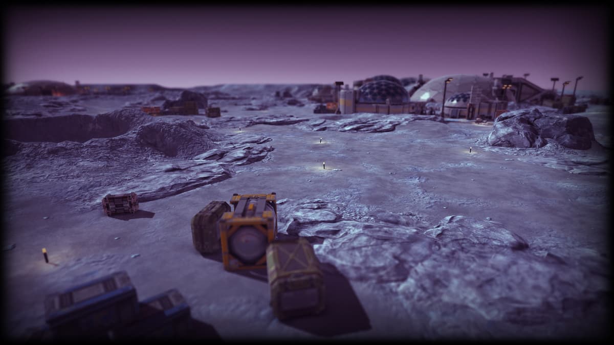 Orbiting Moon