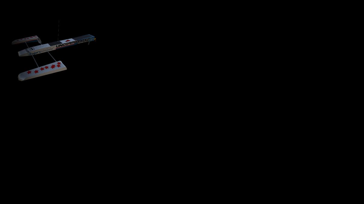 RCSIM Outrigger Boat