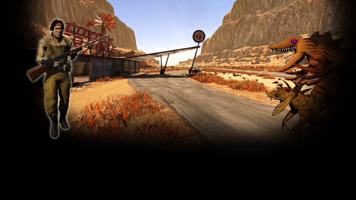 petrol station background