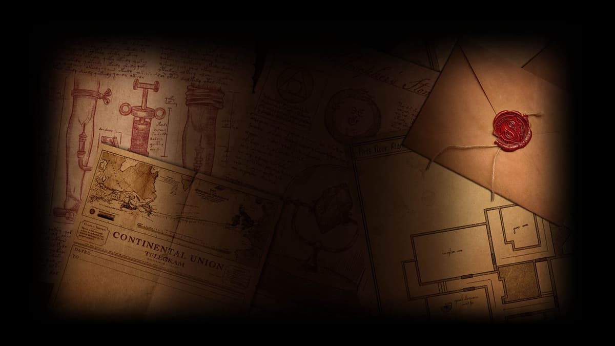 The Crimson Manor Clues