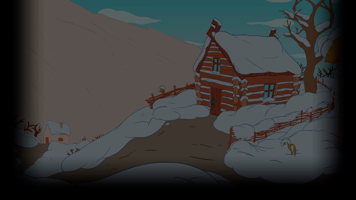 Snow village