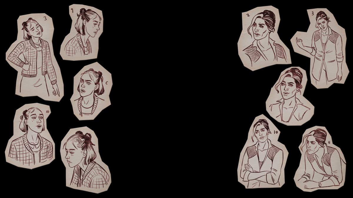 Tess and Opal Concept Art