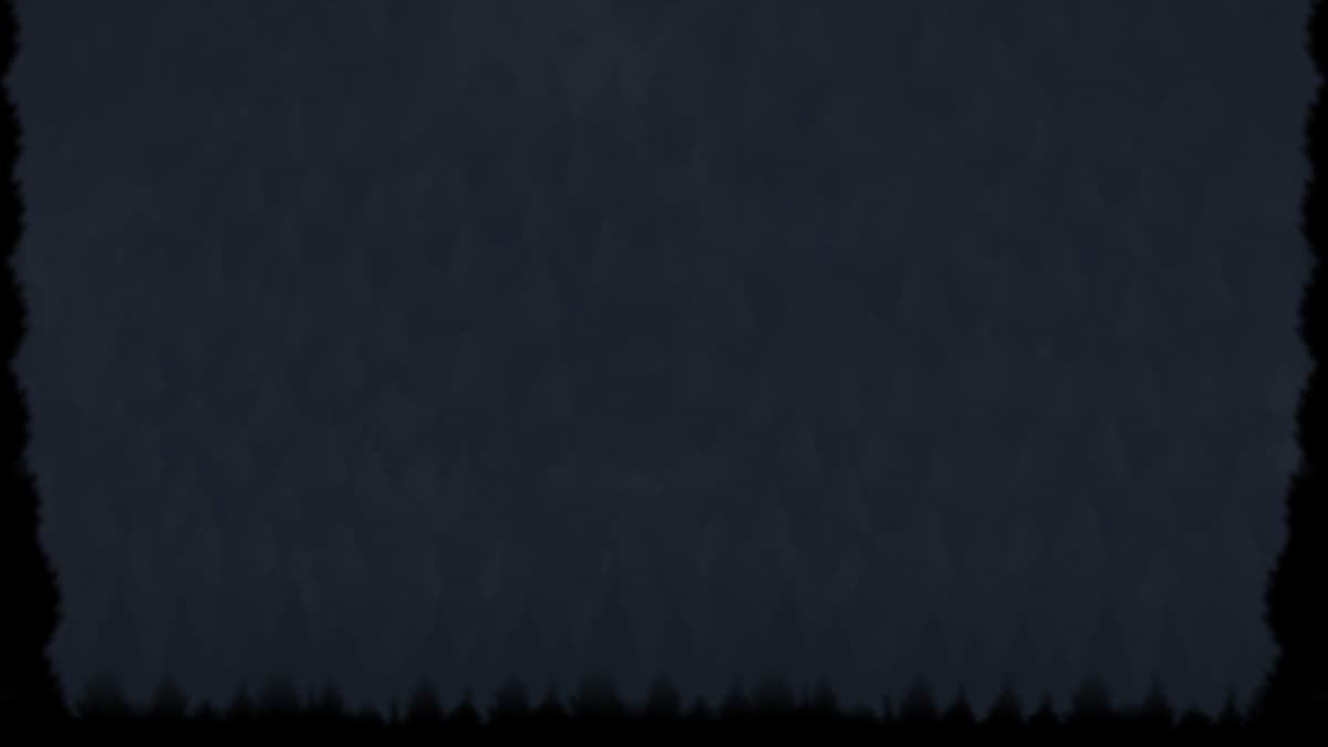 Dark blue forest