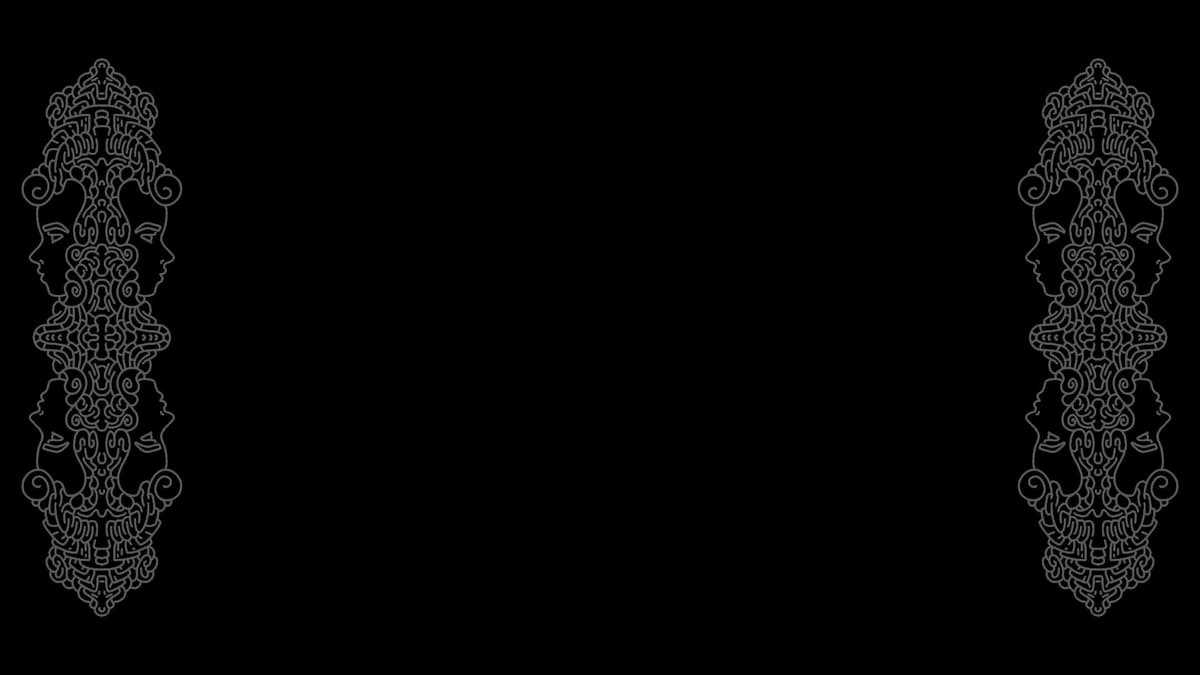 Snail pattern with face