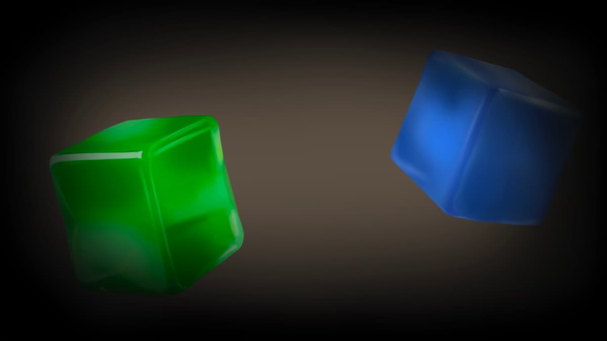 Green and blue