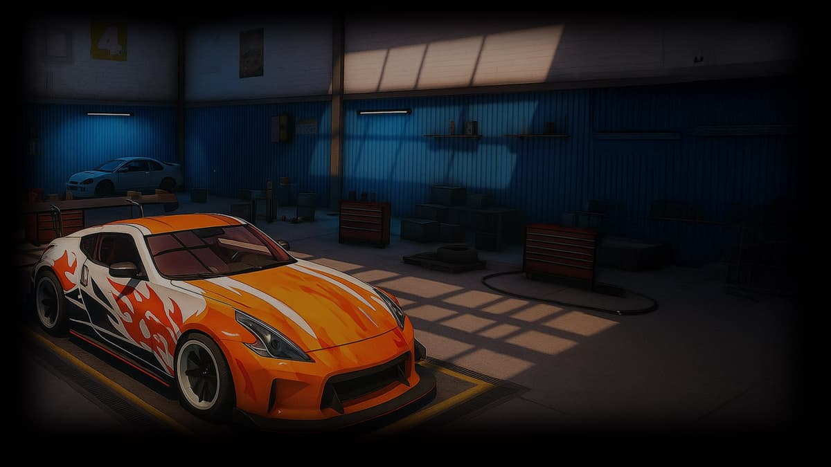 Flame Rush Garage