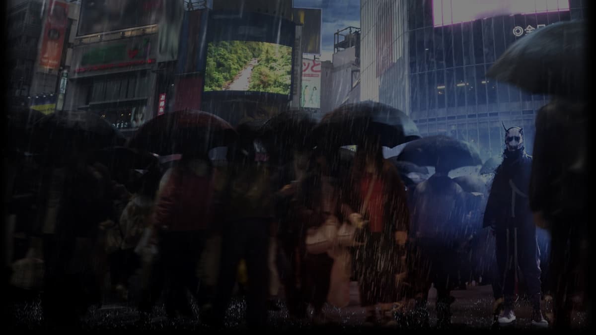 Shibuya Crossing Hannya