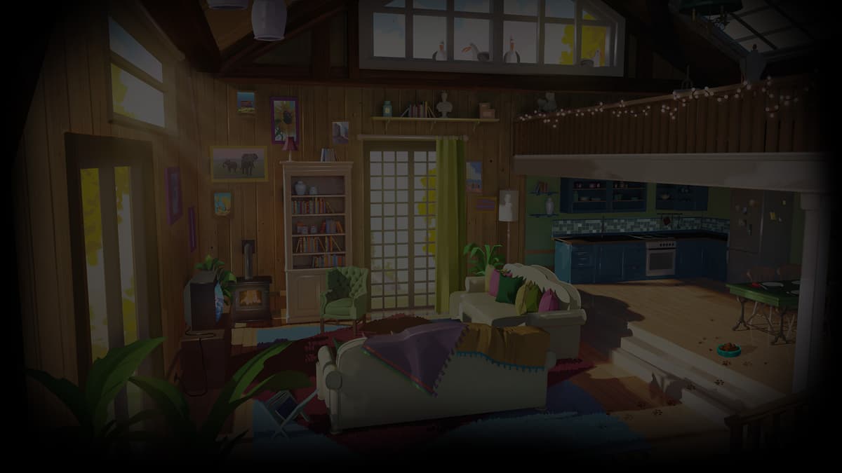 I Am Fish Living Room