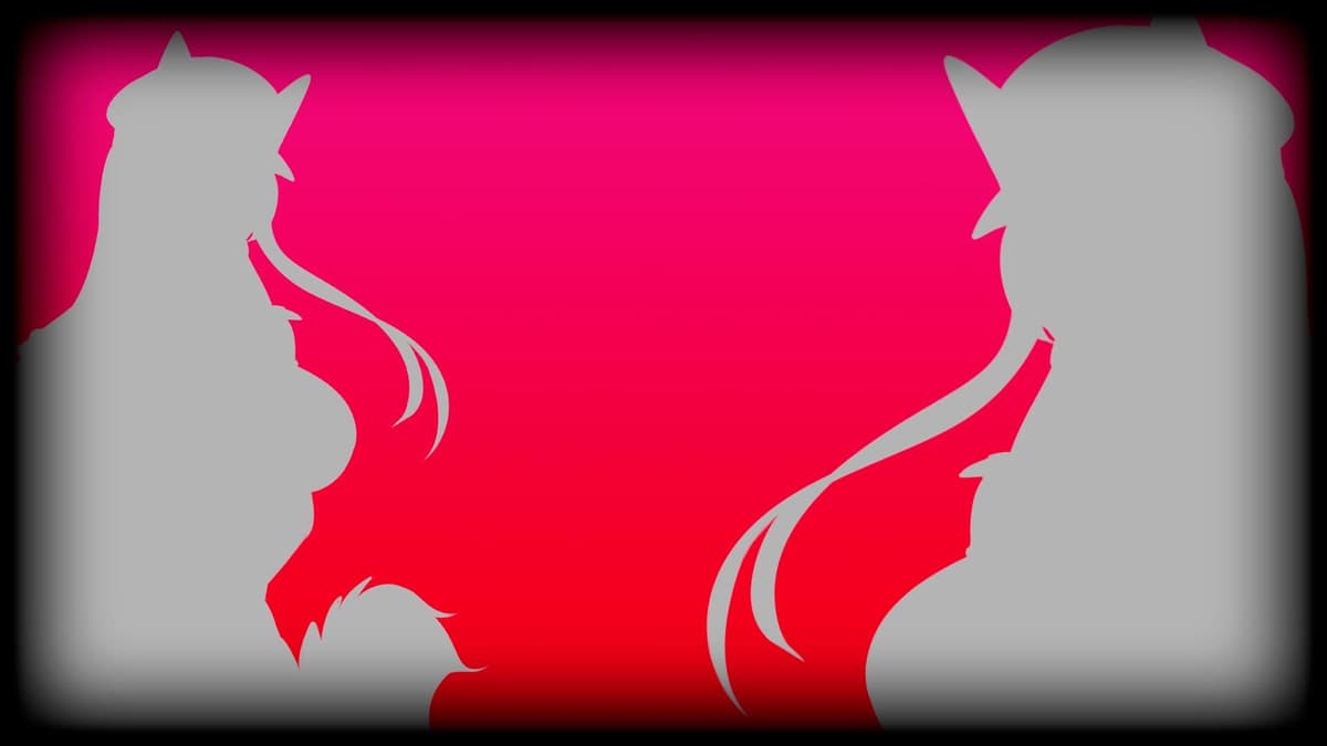 Valentine Silhouette Background