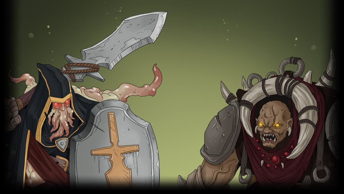 Berserker and Infected Knight