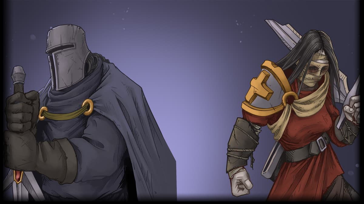 Knight and Mummy