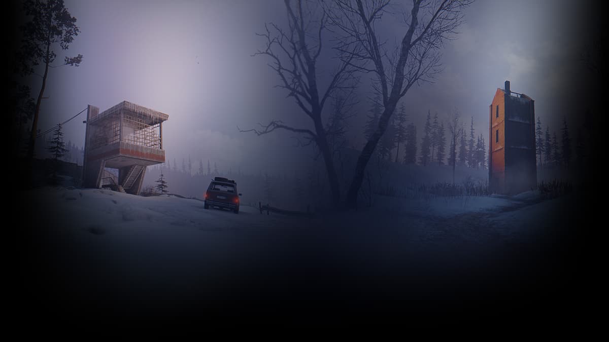 Outside